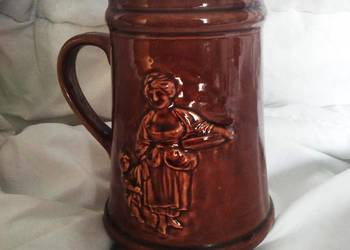 Stary kufel Jerzy Kubicki Grójec PRL