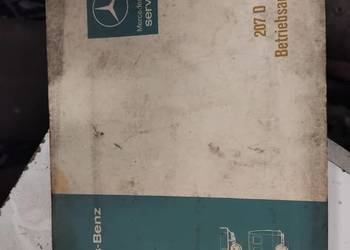 mercedes instrukcja 207D 307D