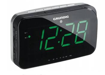 RADIOBUDZIK GRUNDIG SONOCLOCK 490 z dużym LCD.