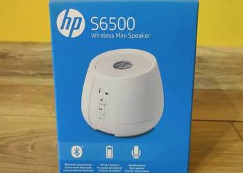 Głośnik przenośny HP S6500 Wireless Speaker w kolorze białym