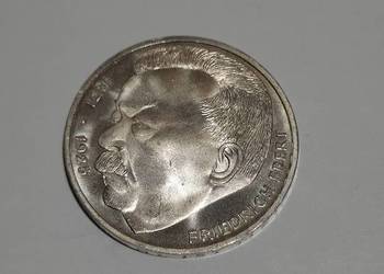 moneta NIEMCY 5 MARK 1975J - Friedrich Ebert (2023K)