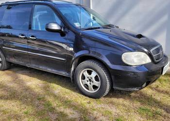 Kia Carnival diesel hak van minivan kampervan  minibus