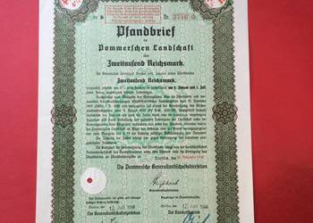 ( 27 ) Papiery wartościowe 2000 reichsmark