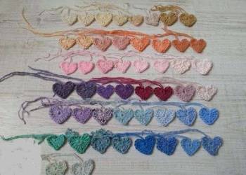 Serduszko szydełko walentynki serduszka szydełkowe handmade