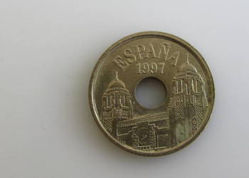 Moneta 25 PTAS Peset 1997 ( Hiszpania )