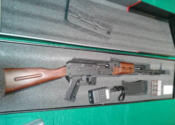 AK 74-FULL Metal +AKu + ładowarka-Nowy /Gwarancja