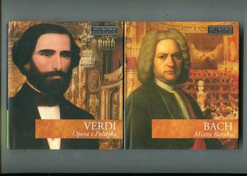 Mistrzowie Muzyki Klasycznej Verdi , Bach 2 płyty CD