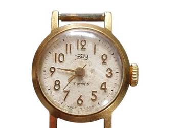 Stary Radziecki zegarek Zaria 17 kamieni Made in USSR antyk kolekcjonerski