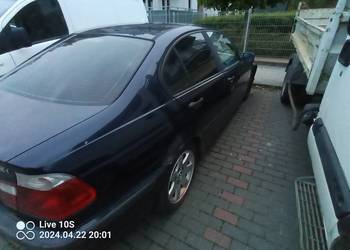 Bmw e46 sedan benzyna do remontu lub na części w całości