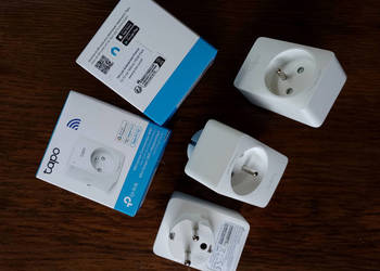 Inteligentne gniazdka WiFi Smart TP-Link Tapo P110 i P100