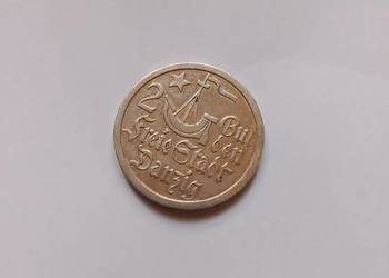 2 guldeny 1923 Gdańsk  stan I