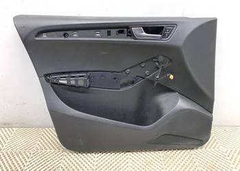 BOCZEK DRZWI LEWY PRZÓD AUDI Q5 8R SUV 08-17 TAPICERKA