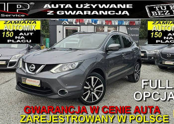 Nissan Qashqai 4X4! Śliczny,Skóra,Panorama Tekna!FULL! GWARANCJA/ Zamiana …