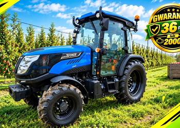 new SOLIS ciągnik sadowniczy 75KM kilm NOWY zacz.typ holland sil. yanmar lc