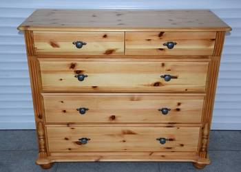 komoda z drewna sosnowego - jak nowa