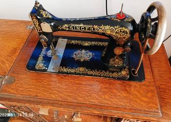 Maszyna Singer 1925r z oryginalną instrukcją obsługi w języku angielskim or