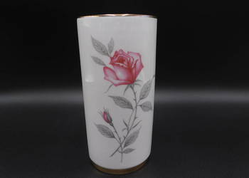Porcelanowy wazon w róże GEROLD BAVARIA