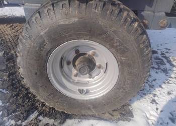 Sprzedam komplet kół balonowych do przyczepy ,rozrzutnika w stanie idealnym