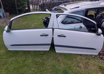 Drzwi Lewe Prawe KOMPLETNE Opel Corsa D 3Drzwi białe Z474