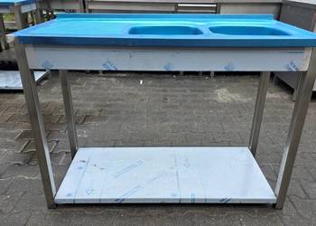 Zlew 2 Komorowy z Ociekaczem - 120/60/85 cm - M.1666 N