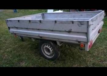 Przyczepa dmc 700 kg 205x130 cm Stema z dokumentami do rejestracji