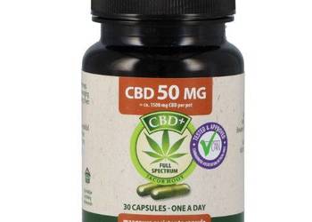 Jacob Hooy CBD kapsułki 50 mg (30 kapsułek)