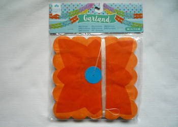 Nowa Girlanda Papierowa Kolorowa 6m