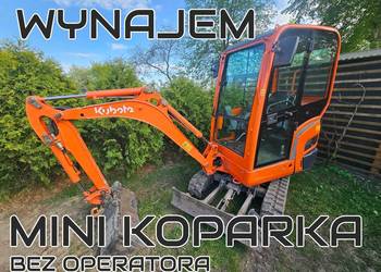WYNAJEM MINIKOPARKA KUBOTA