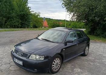 AUDI A3, CZARNA, AUTOMAT, LPG, WARTO