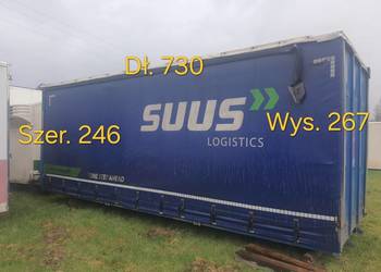 skrzynia ladunkowa 7.3m , firanka skrzynia ladunkowa 7.3m , firanka