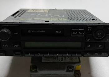 Oryginalne radio VW Beta V z kodem | Volkswagen Golf IV Passat B5 Bora