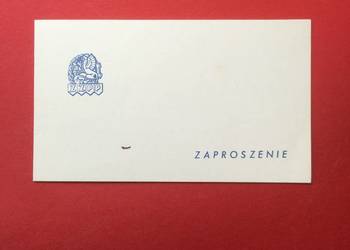 ( 1356 ) Zaproszenie Na Dzień Drukarza, Gładki