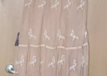 sukienka boho haftowana H&M S/M