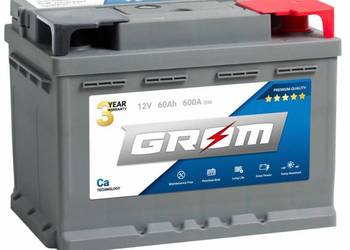 Akumulator 60Ah 600A GROM Premium Ostrów WIelkopolski Ul. Ka