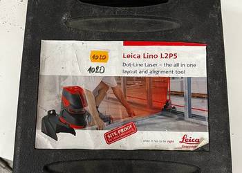 Laser krzyżowo-punktowy LEICA LINO L2P5 ze statywem