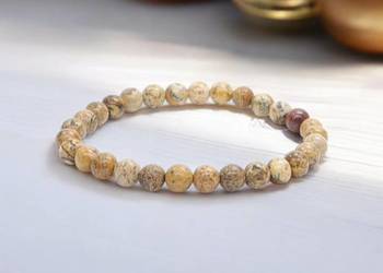 Bransoletka Jaspis obrazkowy