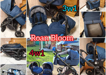 Wózek 4w1/3w1 Roan Bloom SUPER STAN
