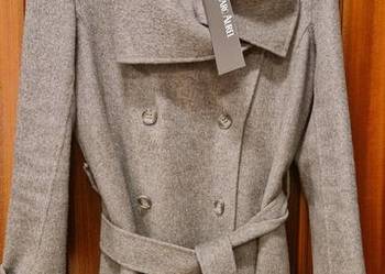Damska kurtka z nat.wełny  Marc Aurel  szara jak nowa z metką Roz. 38/40