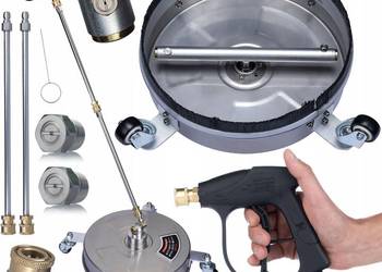 CleanForce ProSet | Szczotka Mosmatic, 2 Lance 34 cm, Pistolet 300 bar, Ad…