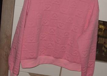 Ebelieve_ bluza w wyduszane serca _literki  r. M/L
