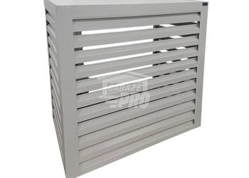 Osłona klimatyzatora – pompy ciepła 120x40x140 cm biały GP708