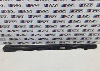 BMW F20 OSŁONA NAKŁADKA LISTWA PROGOWA PRAWA 668 SCHWARZ 2