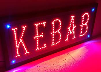 Reklama LED KEBAB 71x31cm zewnętrzna 230V
