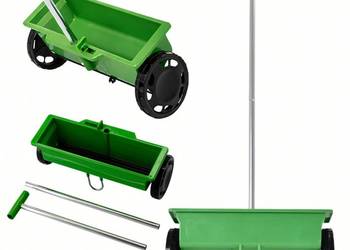 Siewnik Ręczny Ogrodowy Rozsiewacz do Nasion Trawy Nawozu Piasku Soli