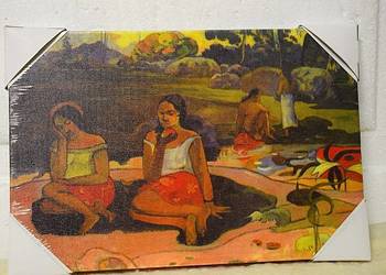 Paul Gauguin - ,, Słodkie Sny '' 1900, reprodukcja .