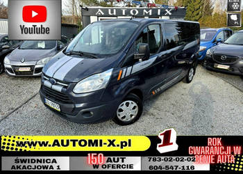 Ford Transit Custom 9CIO os. Salon, 215przebieg,nawiewy,L2H1GWARANCJA-Zami…