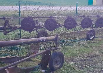 Przetrząsaczo zgrabiarka 7 gwiazdowa