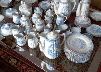 Porcelana zestaw kawowy cebulowy