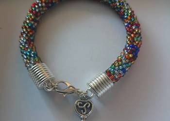 Bransoletka handmade z koralików