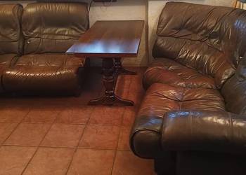 Kanapa skórzana narożna - Narożnik skórzany 600 zł